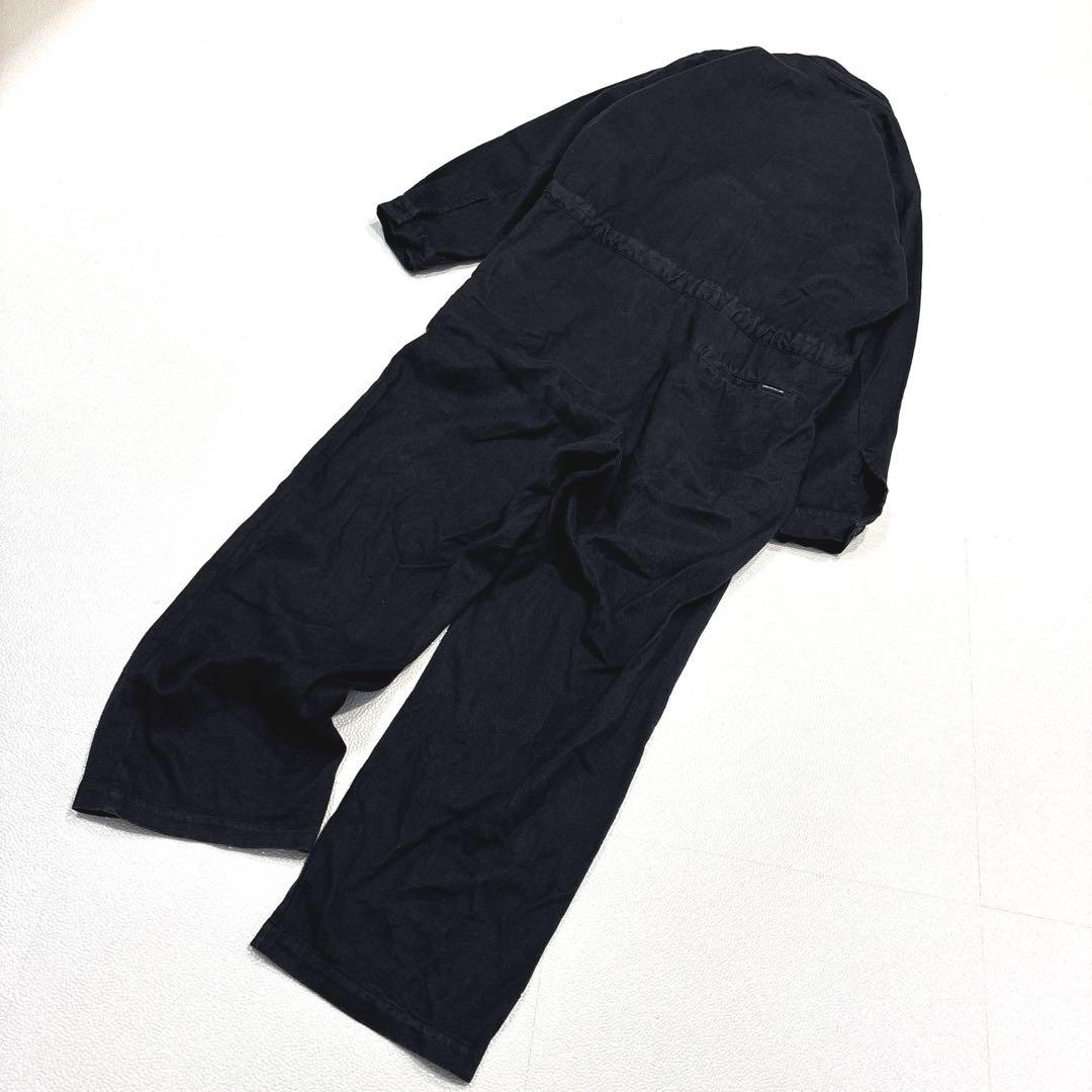 【メンズL /リネン】コンフェクト　ツイルオールインワン　ジャンプスーツ　つなぎ