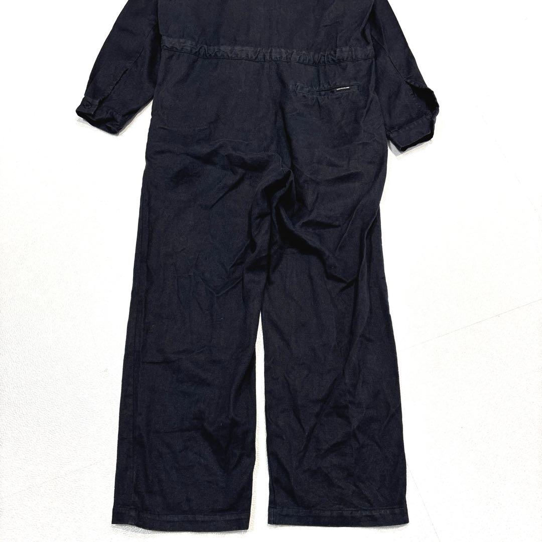 【メンズL /リネン】コンフェクト　ツイルオールインワン　ジャンプスーツ　つなぎ