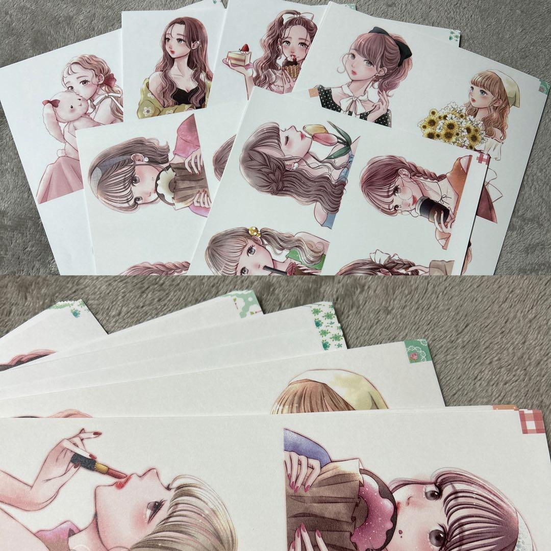 ✨️最終値下げ✨️コラージュ素材 海外マステ デザインペーパー まとめ売り ⑫