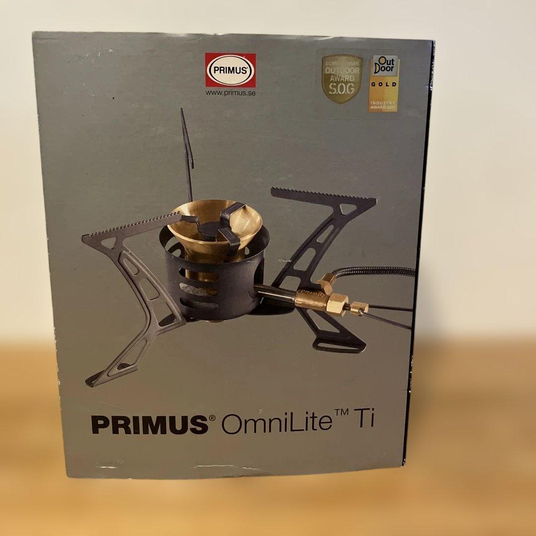 PRIMUS OmniLite Ti シングルバーナー