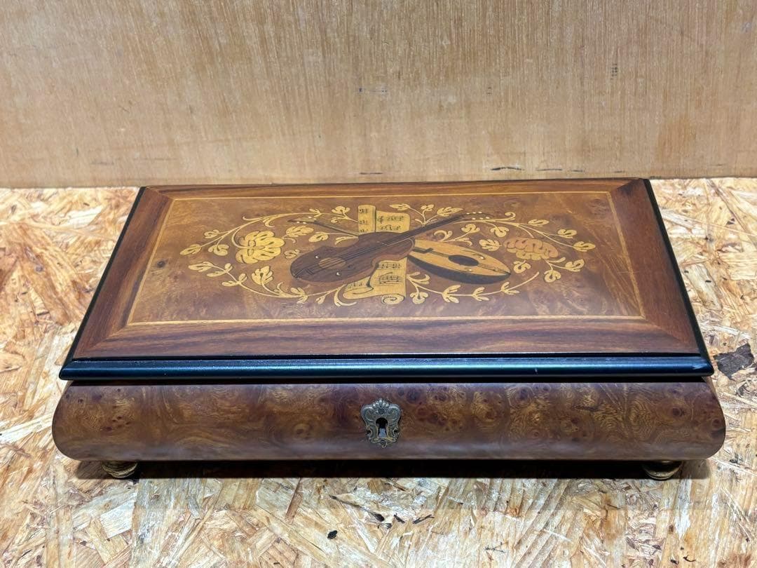 ゲイサスジャガール オルゴール GUEISSAZ JACCARD スイス製