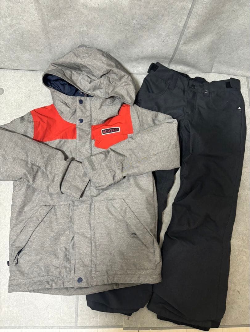 バートン　キッズ　スノーボードウェア　セットアップM