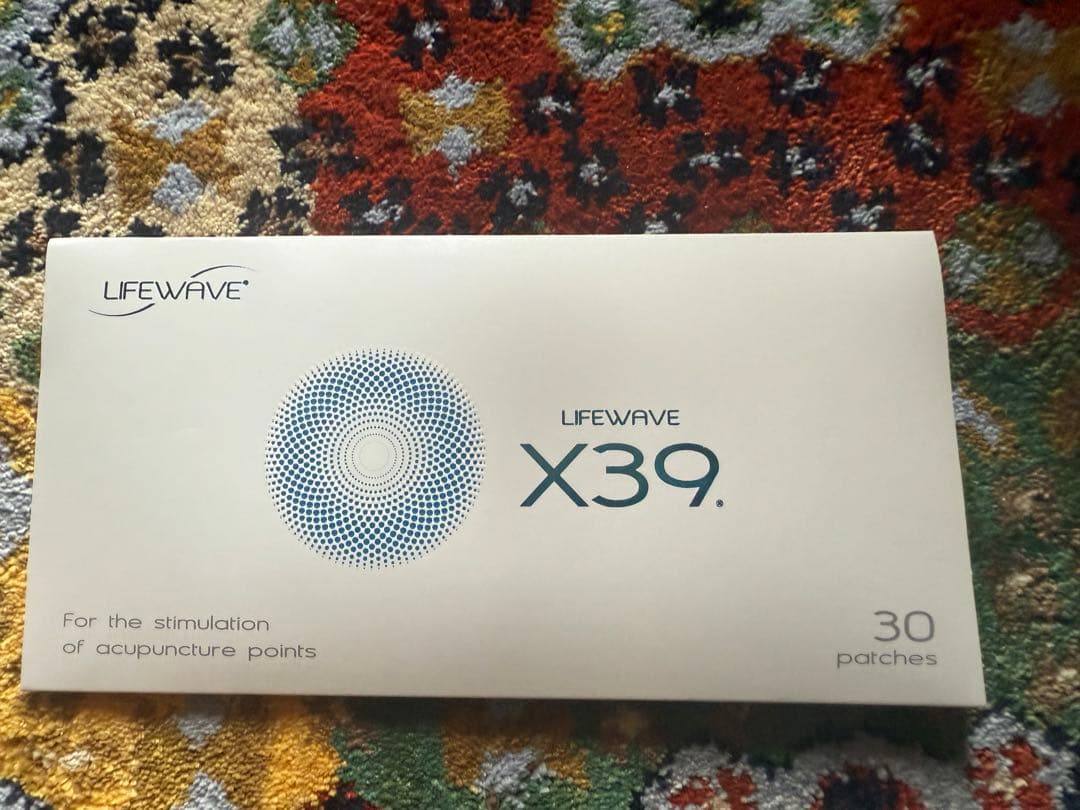 LIFEWAVE X39 経穴刺激パッチ 30枚入り