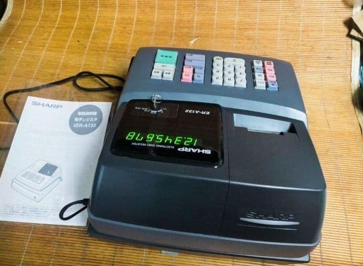 シャープレジスター　ER-A132　簡単便利特殊　送料込　653210