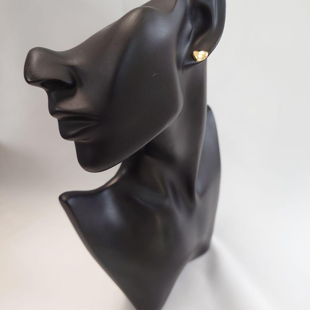 ティファニー K18 フルハート ピアス 片耳用 6736