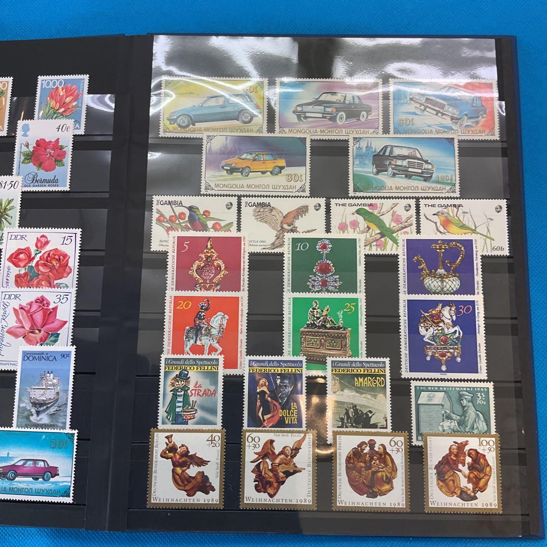 使用済み　切手　プレスリー　花　動物　乗り物　　　　　　　　　1235