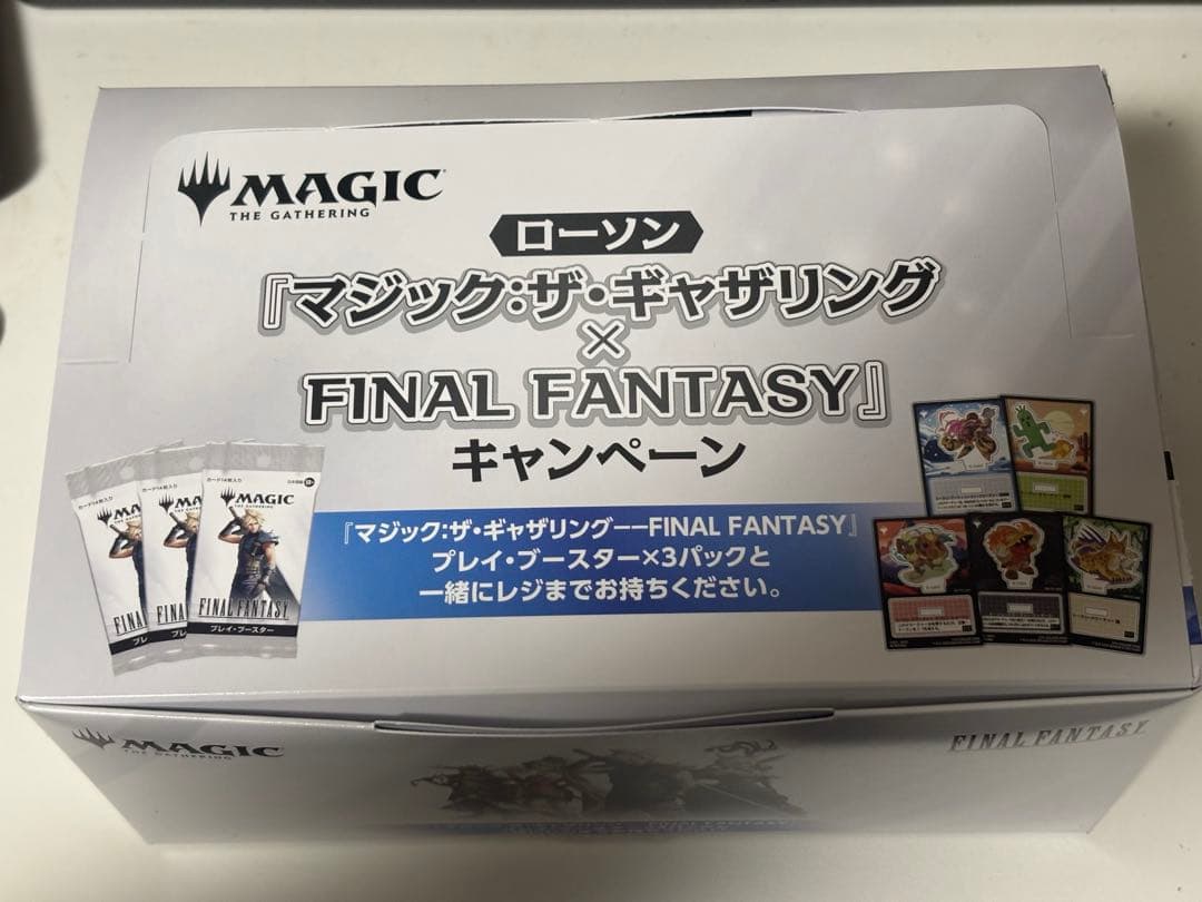 n*】様 MtG ff ローソン アクリルスタンド10個セット1BOX 未開封