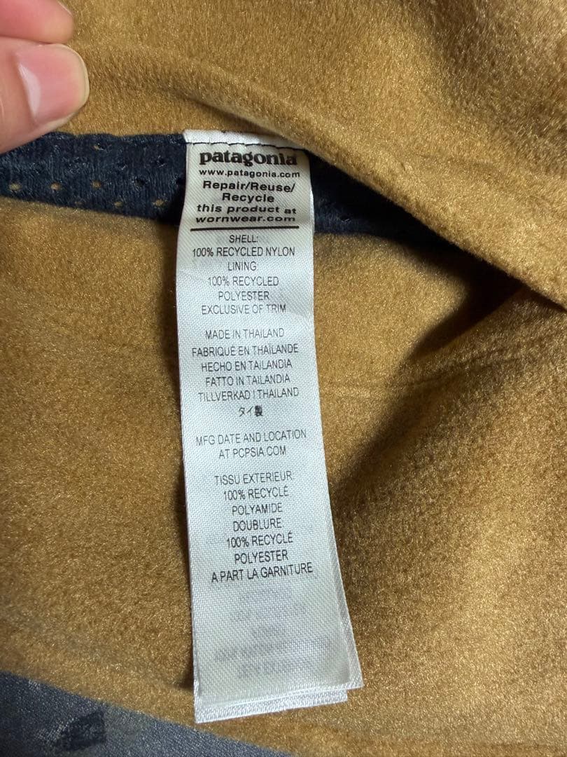 patagonia パタゴニア リバーシブル シェルドマイクロディニ ジャケット