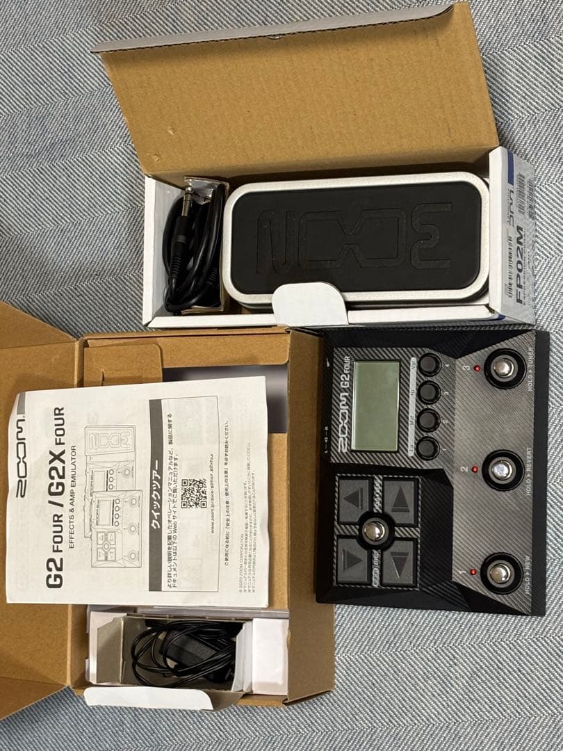 ZOOM G2 Four&FP02Mセット　ギターエフェクター