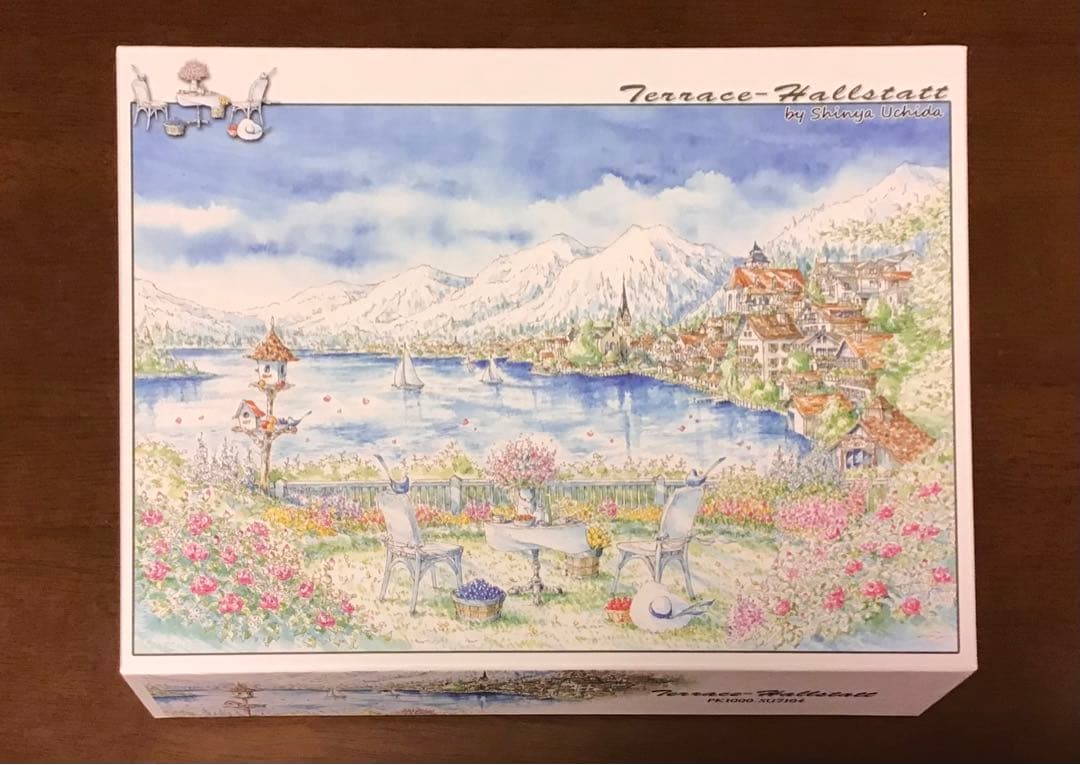 ジグソーパズル　内田新哉　1000ピース　Terrace Hallstatt