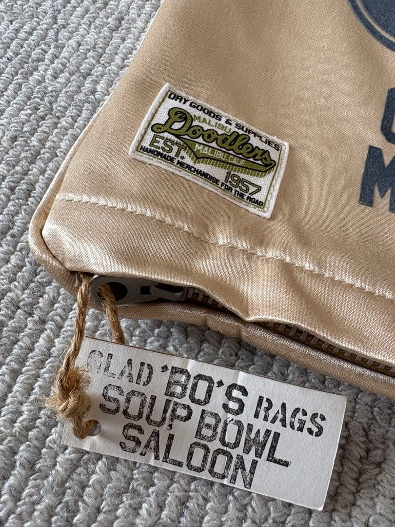 バーンストーマーズ　ボーズグラッドラグス　クッションカバー　ベージュ