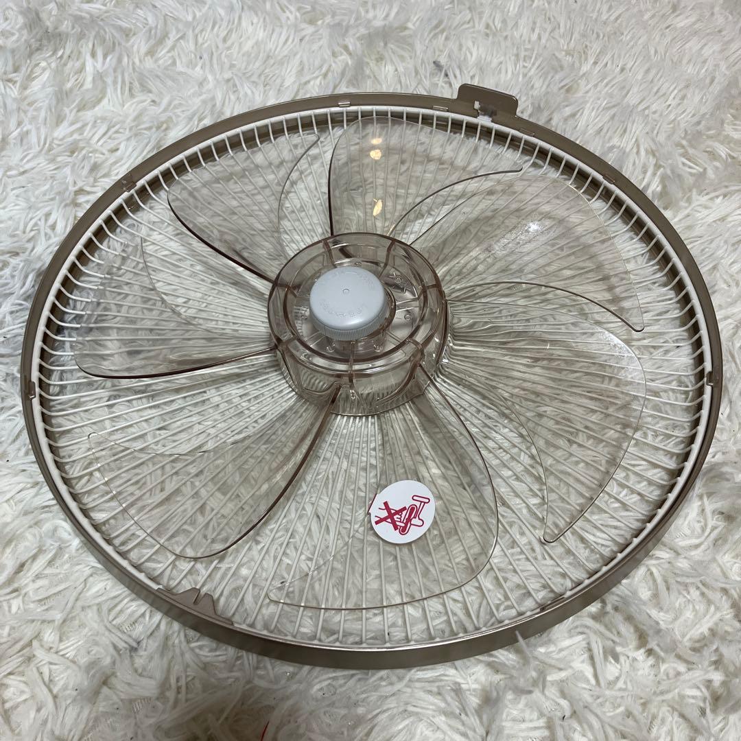 【美品】パナソニック 高性能 扇風機 ナノイー F-CT339 ゴールド