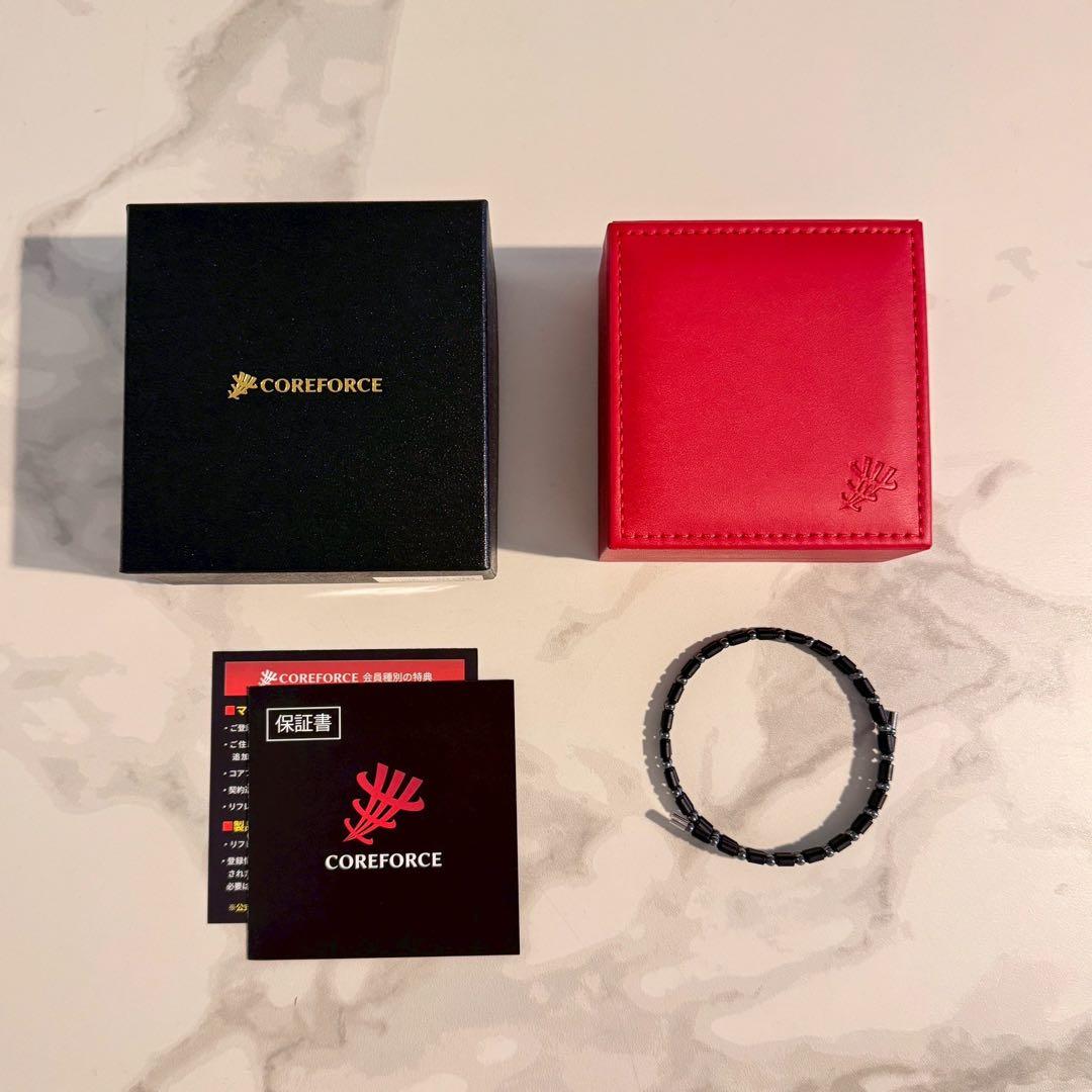 COREFORCE ブラックブレスレット　CFL50