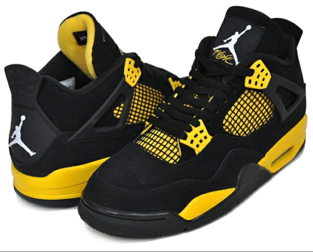 Air Jordan 4 Retro Thunderナイキジョーダン4 サンダー
