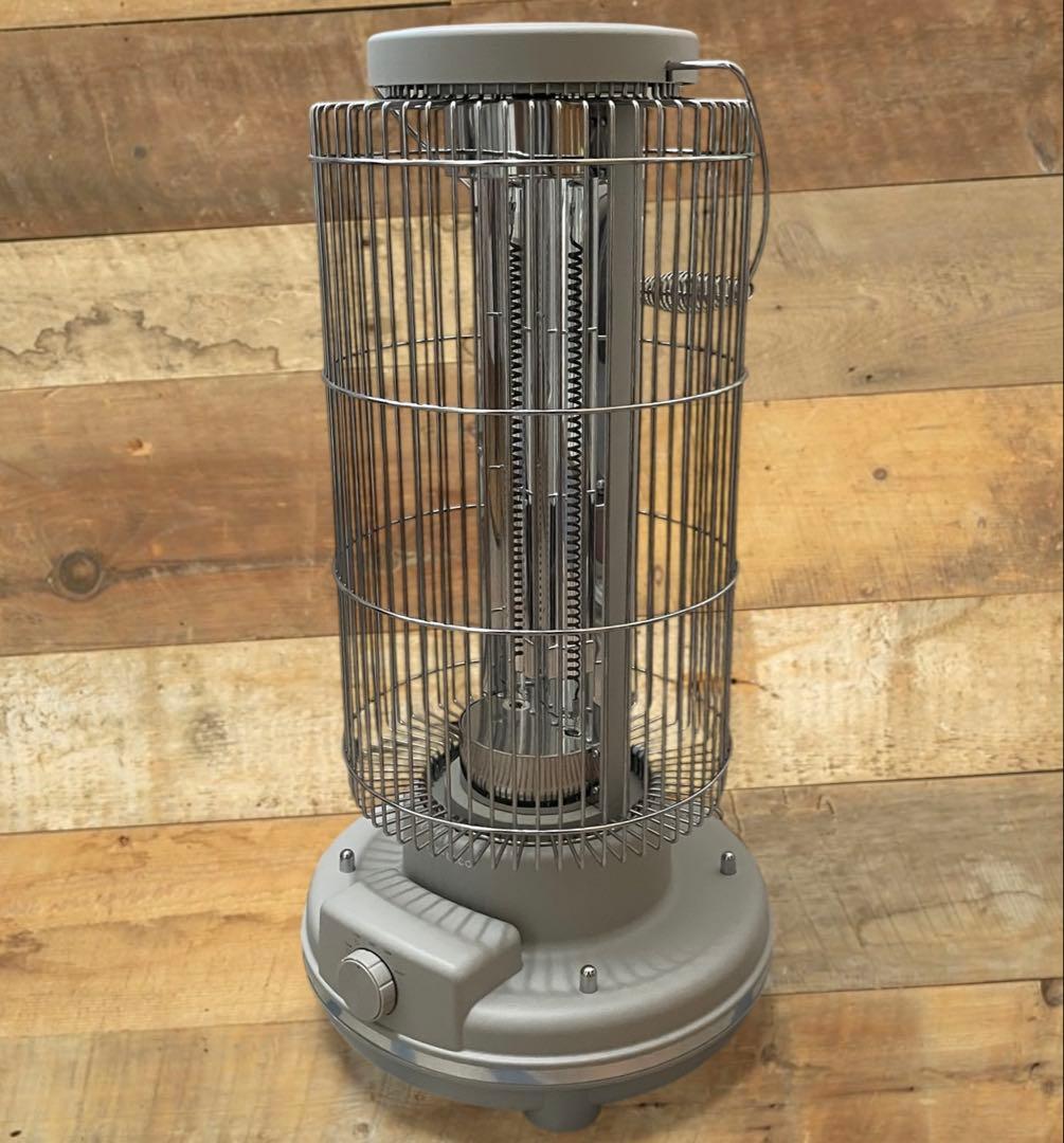 (美品) MODERN DECO hj003 レトロカーボンヒーター グレー色