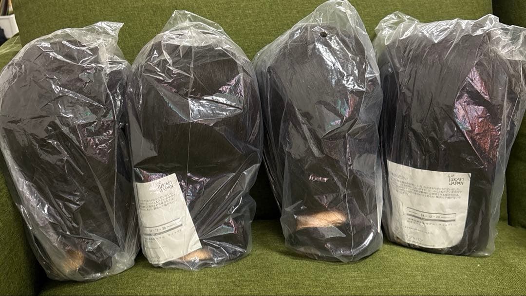 練習用ウィッグ24-12-24　4体