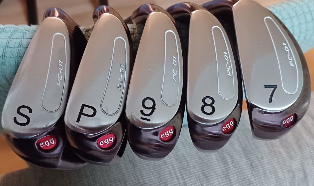 美品！プロギア egg PC-01 レディース アイアンセット 5本PRGR