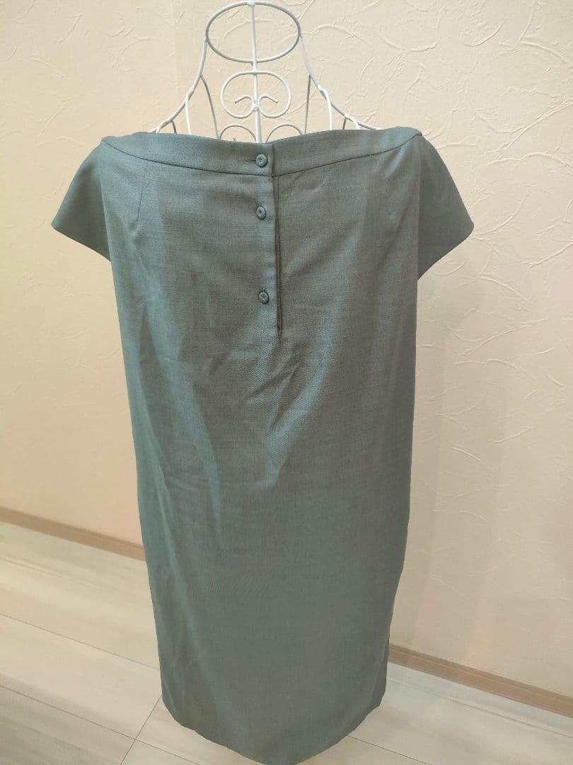 美しい‼️✨❤フェンディ FENDI ミンク付き ウールシルク ワンピース