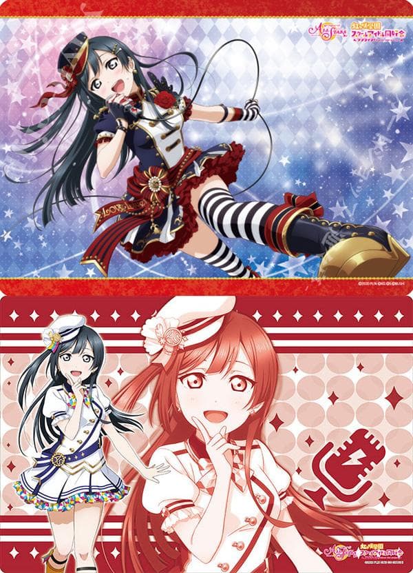 ラバーマット/ラブライブ虹ヶ咲学園/ニジガク/優木せつ菜/2種/プレイマット