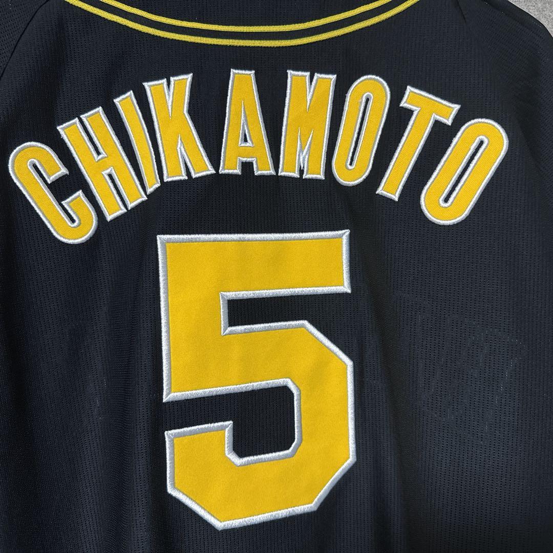 【レア】阪神 タイガース 近本光司 5 ユニフォーム ビジター M ブラック