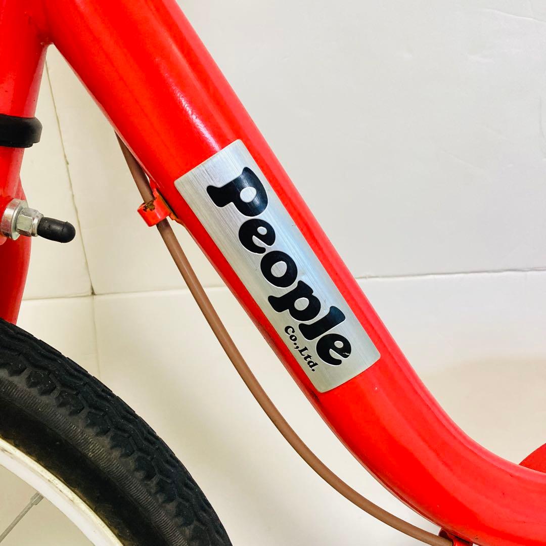 People ピープル ケッターサイクル 18インチ 子供用自転車　反射板　ベル