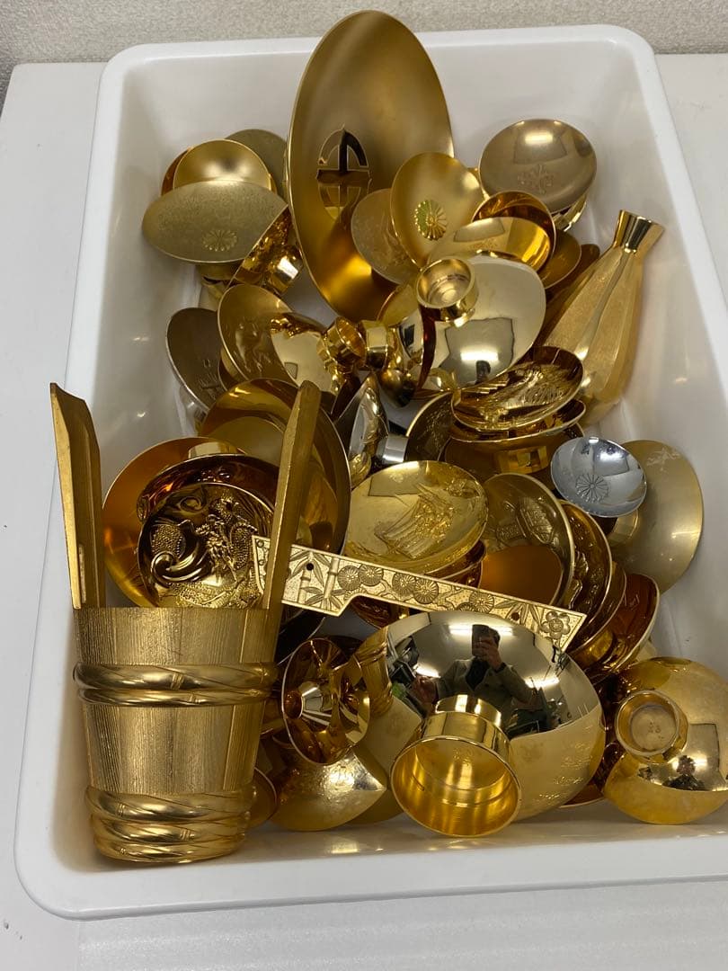 3-3182 K24GP他・金盃等まとめ　約7.5kg