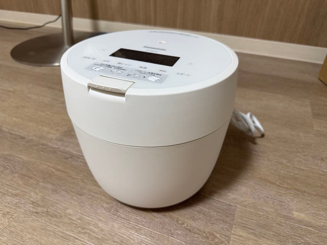 Panasonic 炊飯器 SR-R10A-W ホワイト
