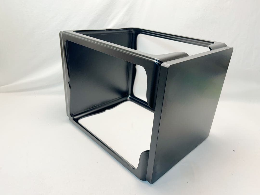 未使用 茶道具 塗師 川瀬表完造 高麗卓 木製 黒一閑 宗旦好写（御幣付） 共箱