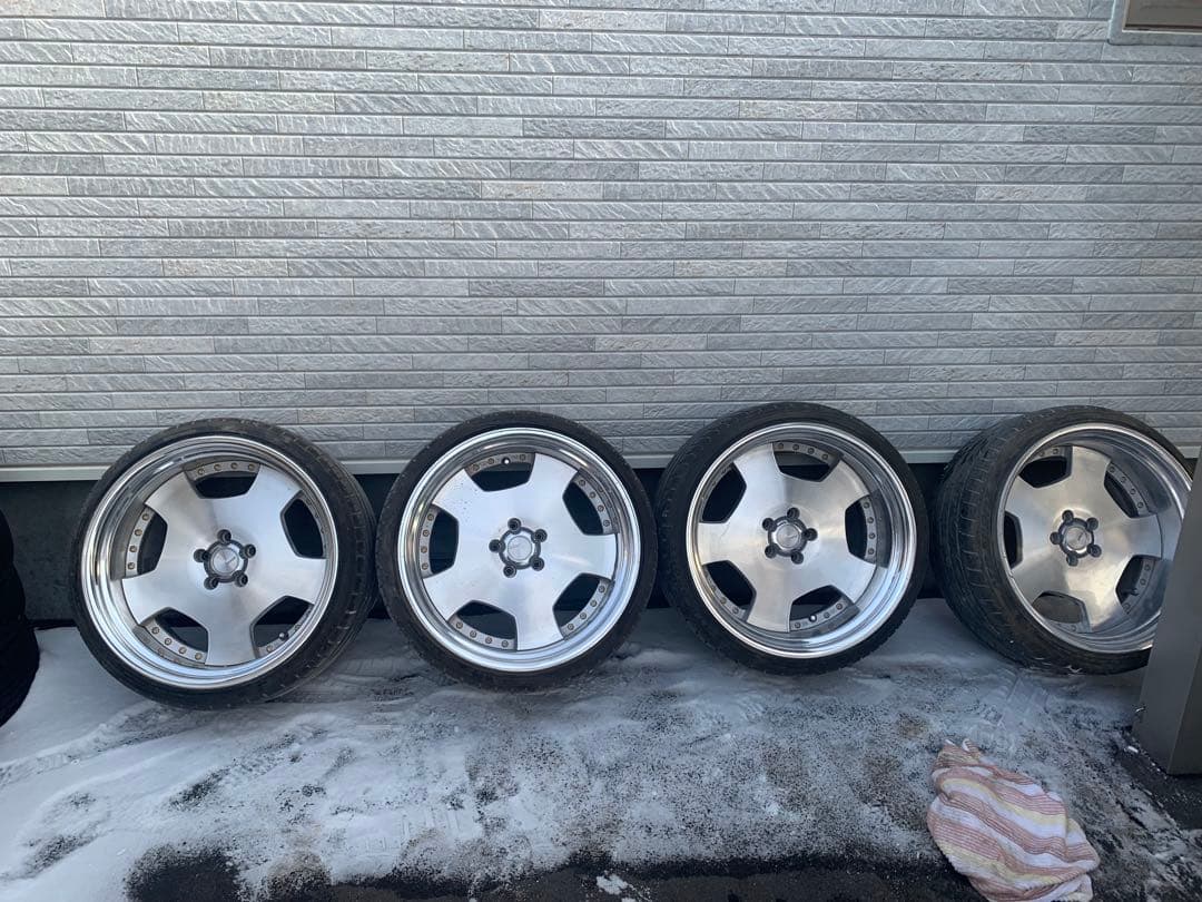 WORK ランベック ld1 255/30R20 10.5j-14 ±0 深リム