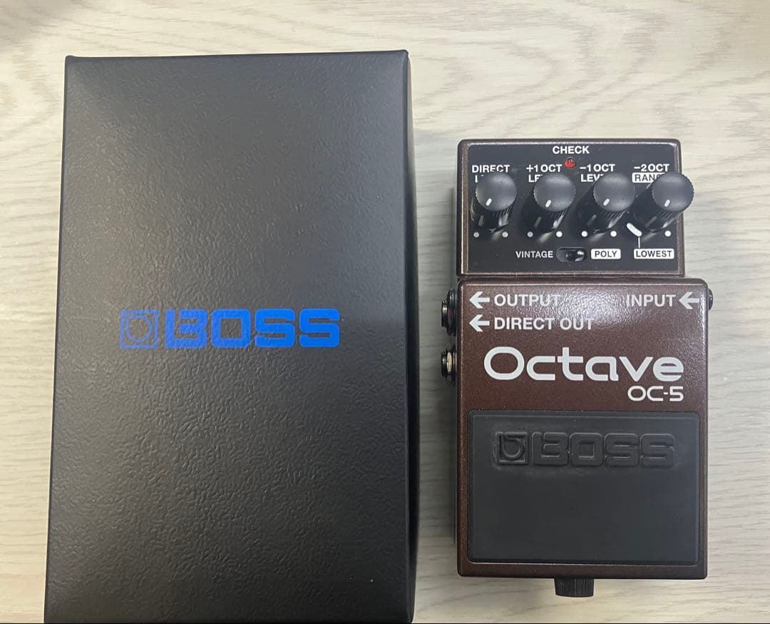 BOSS OC-5 Octave（ボス オクターブ）付属品完備 美品 中古