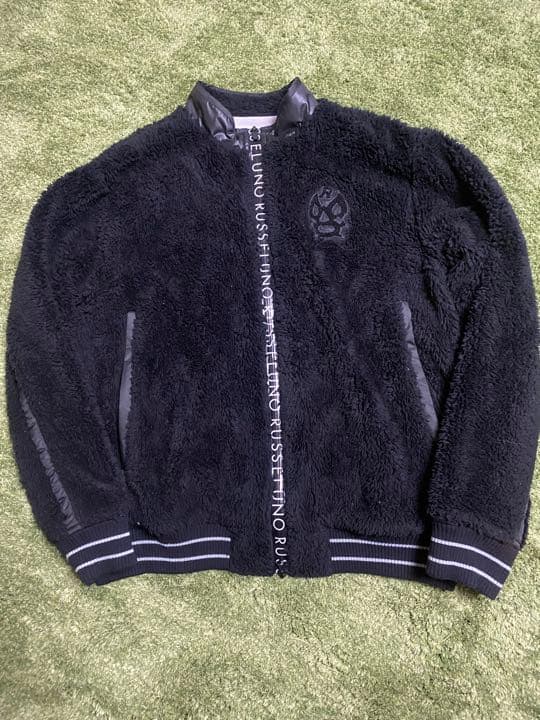 Russaluno フリースボアブルゾン6 ファー黒