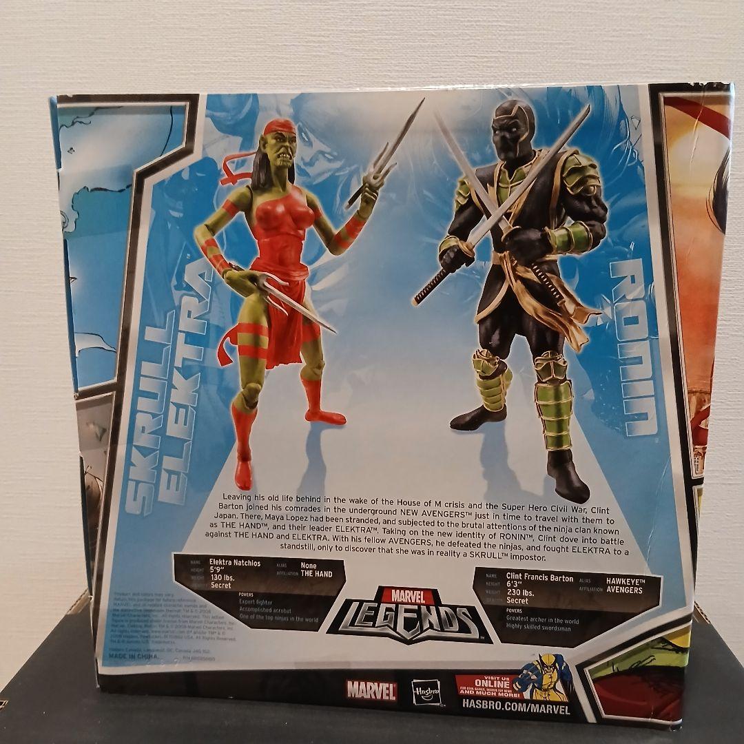 マーベルレジェンドスクラルエレクトラ & ローニン未開封