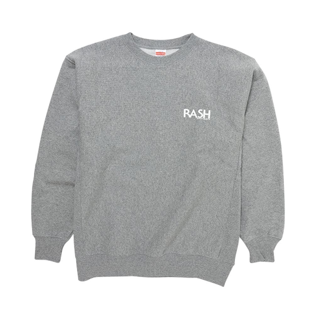RASH WETSUITS 羽バッククルーネックスウェット ヘザーグレー XL