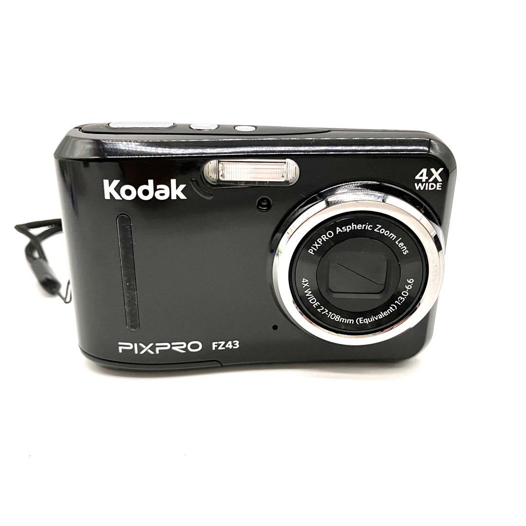 単3電池稼働　Kodak PIXPRO FZ43 ブラック