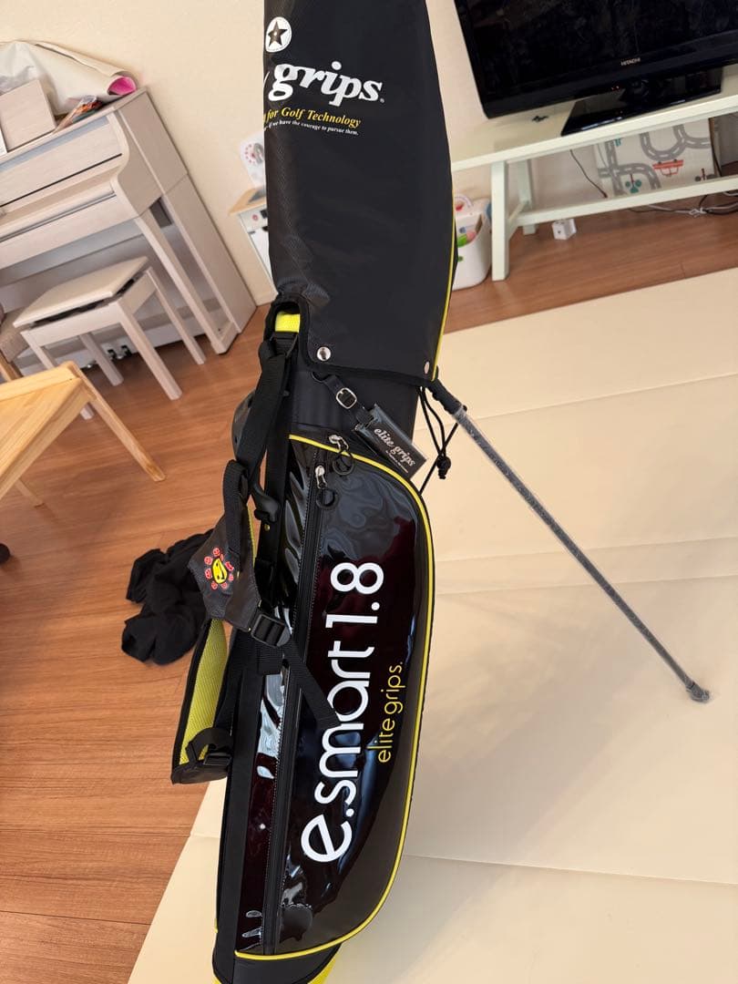 本物です！練習場に最適！エリートグリップ　キャディバッグ e.smart 1.8