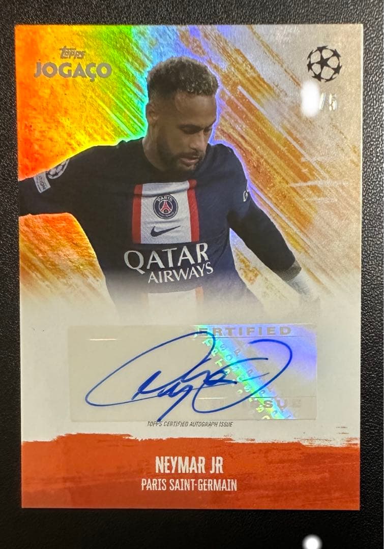 ネイマール、サインカード、NEYMAR JR
