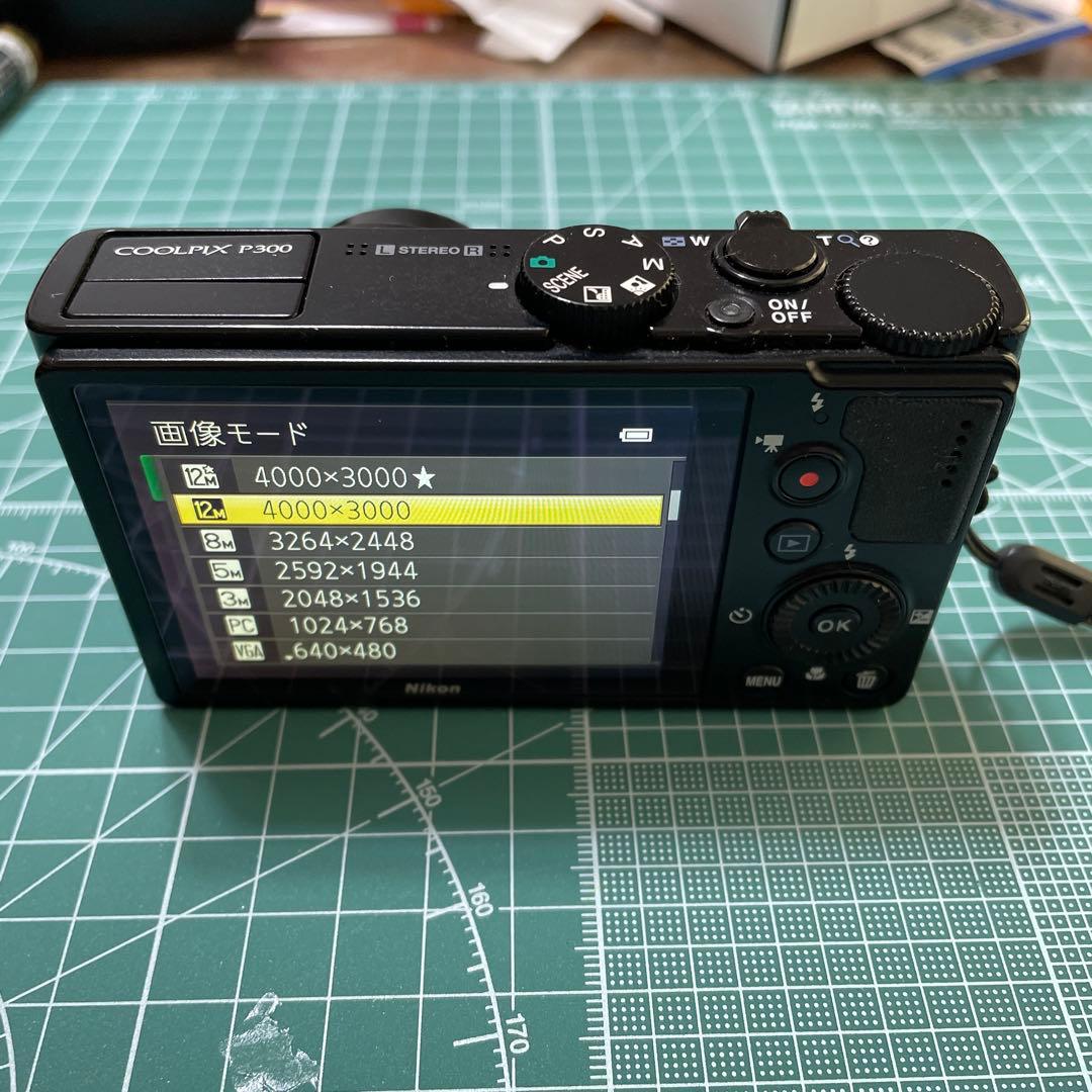 Nikon coolpix p300 (フラッシュ問題あり)