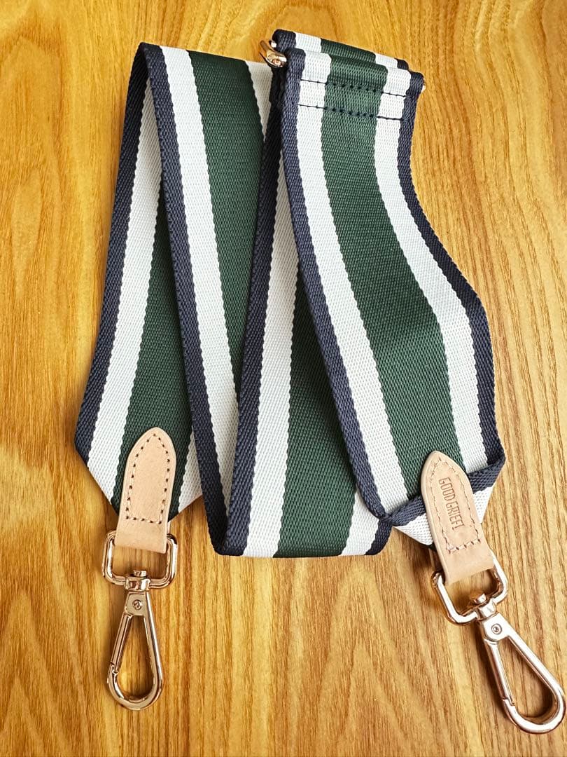 GOOD GRIEF!/グッドグリーフ ボーダーベルト (6cm) グリーン