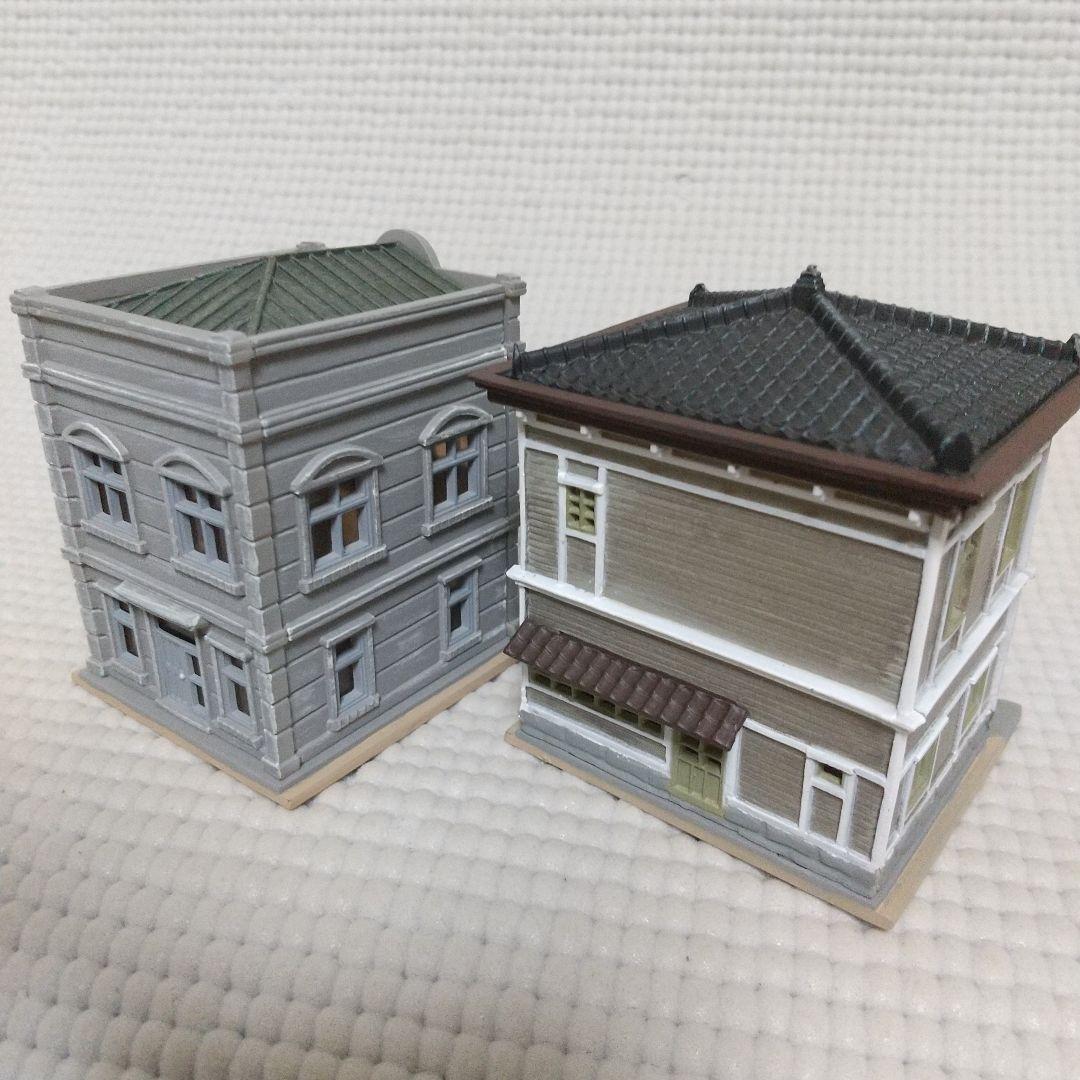建物16軒 Nゲージ〈商店/住宅/劇場/バー/カフェ/牧場/他〉昭和の街並み