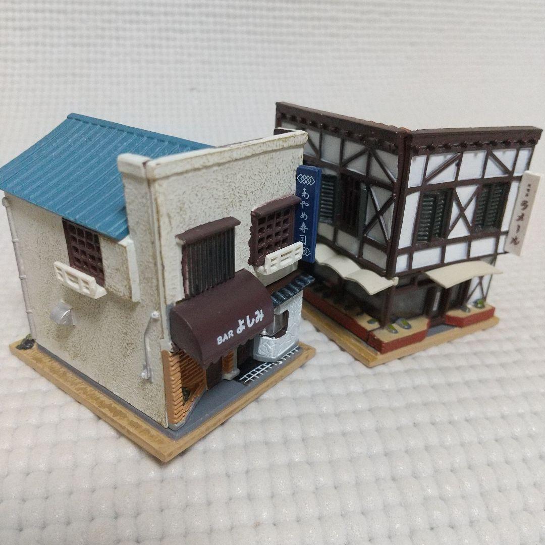 建物16軒 Nゲージ〈商店/住宅/劇場/バー/カフェ/牧場/他〉昭和の街並み