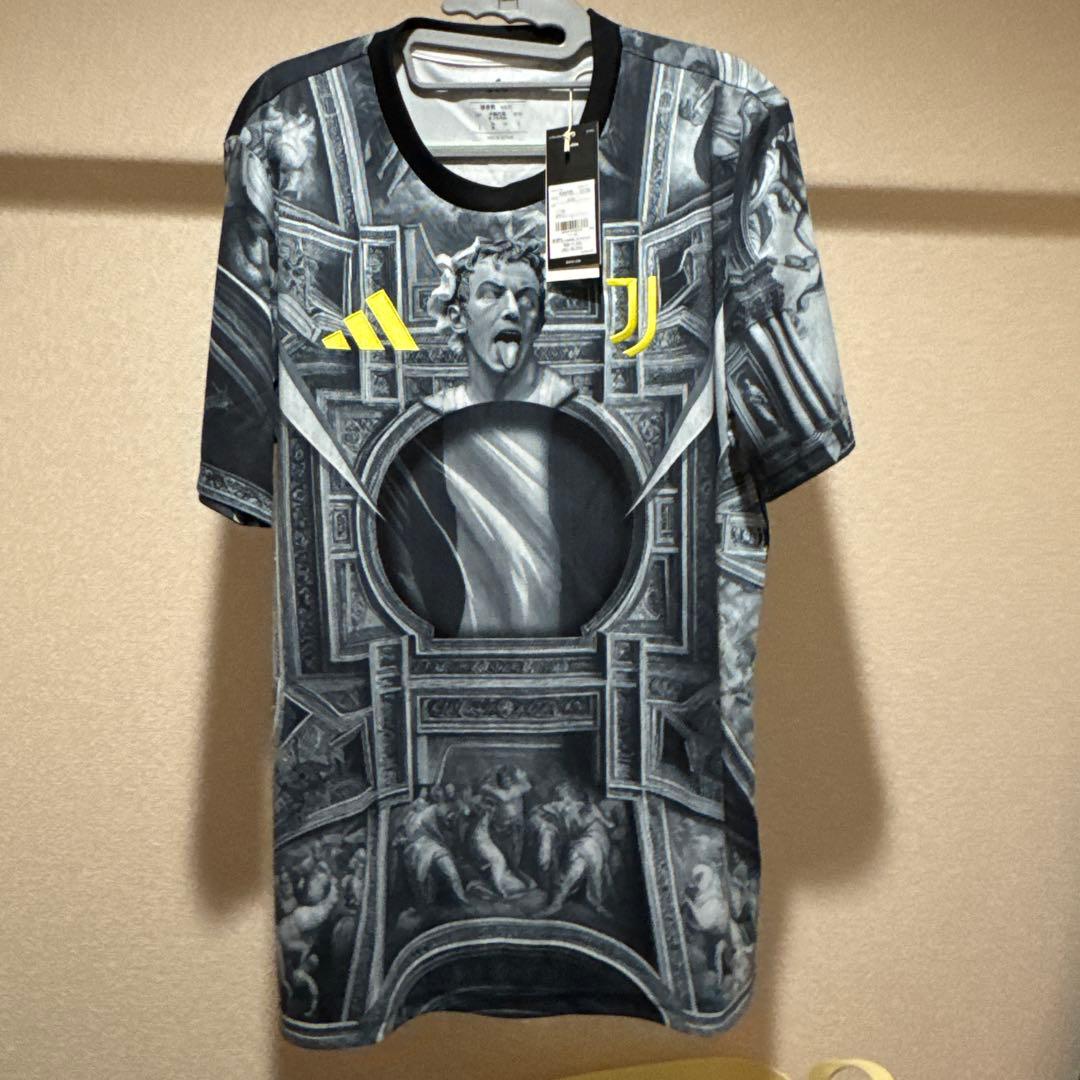 25-26 ユベントス　プレマッチジャージー　Lサイズ　新品未使用