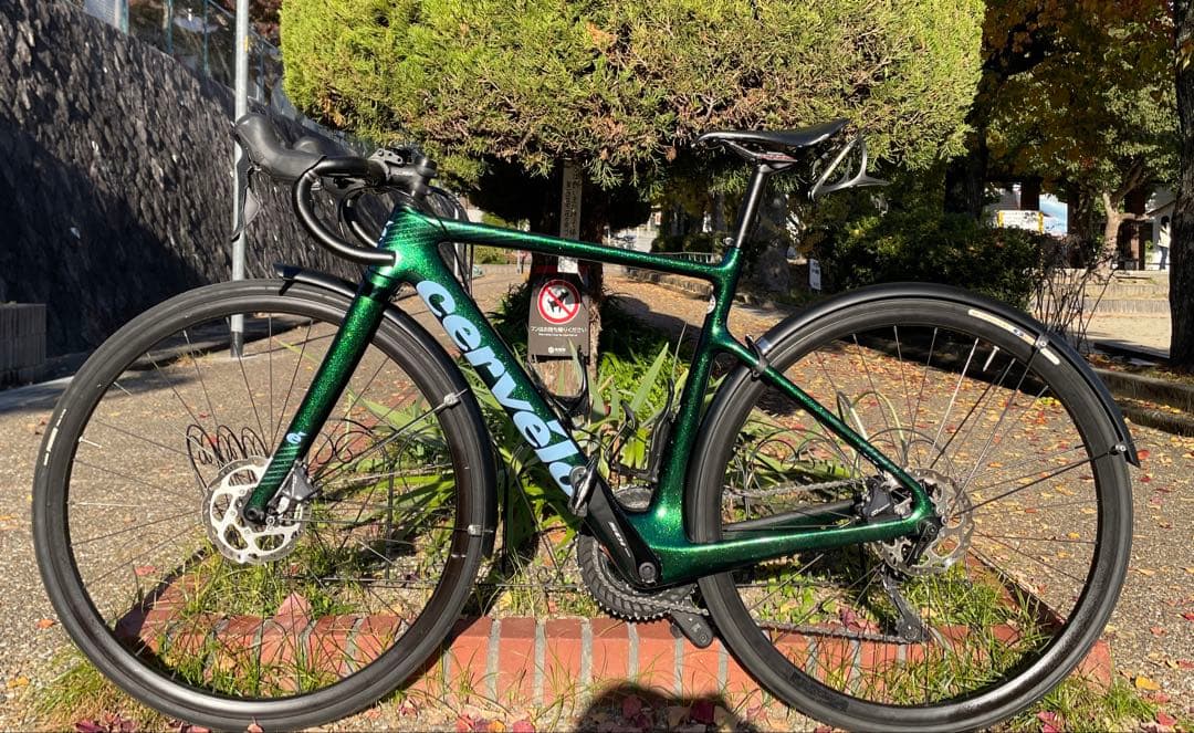 サーヴェロ　カレドニア　51サイズ　希少フルフェンダー仕様　　CERVELO