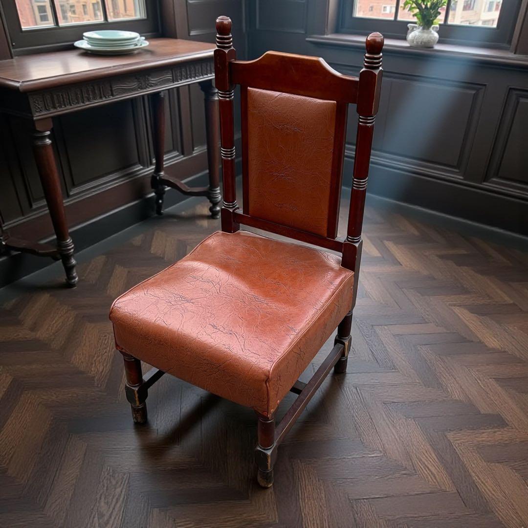 アンティーク調 ダイニングチェア 西洋風　王国調　希少　モダン　インテリア　b