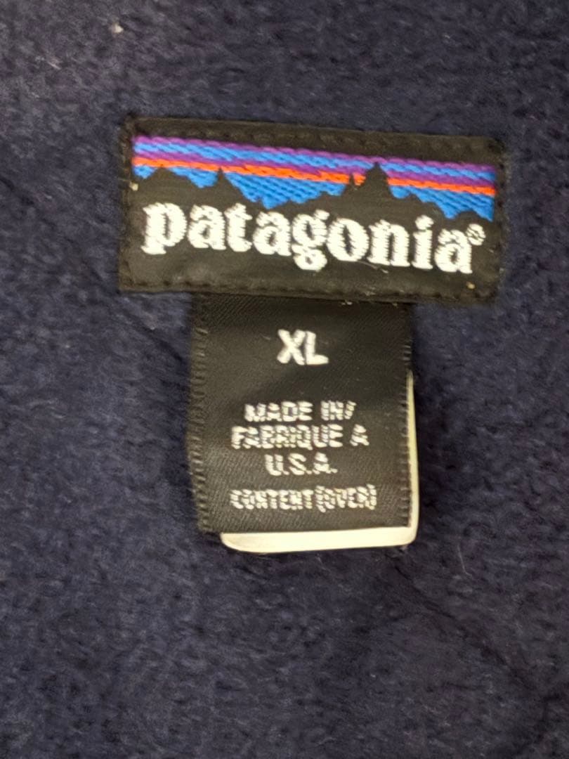 patagonia FLEECE LINED JACKET USA製 雪なし
