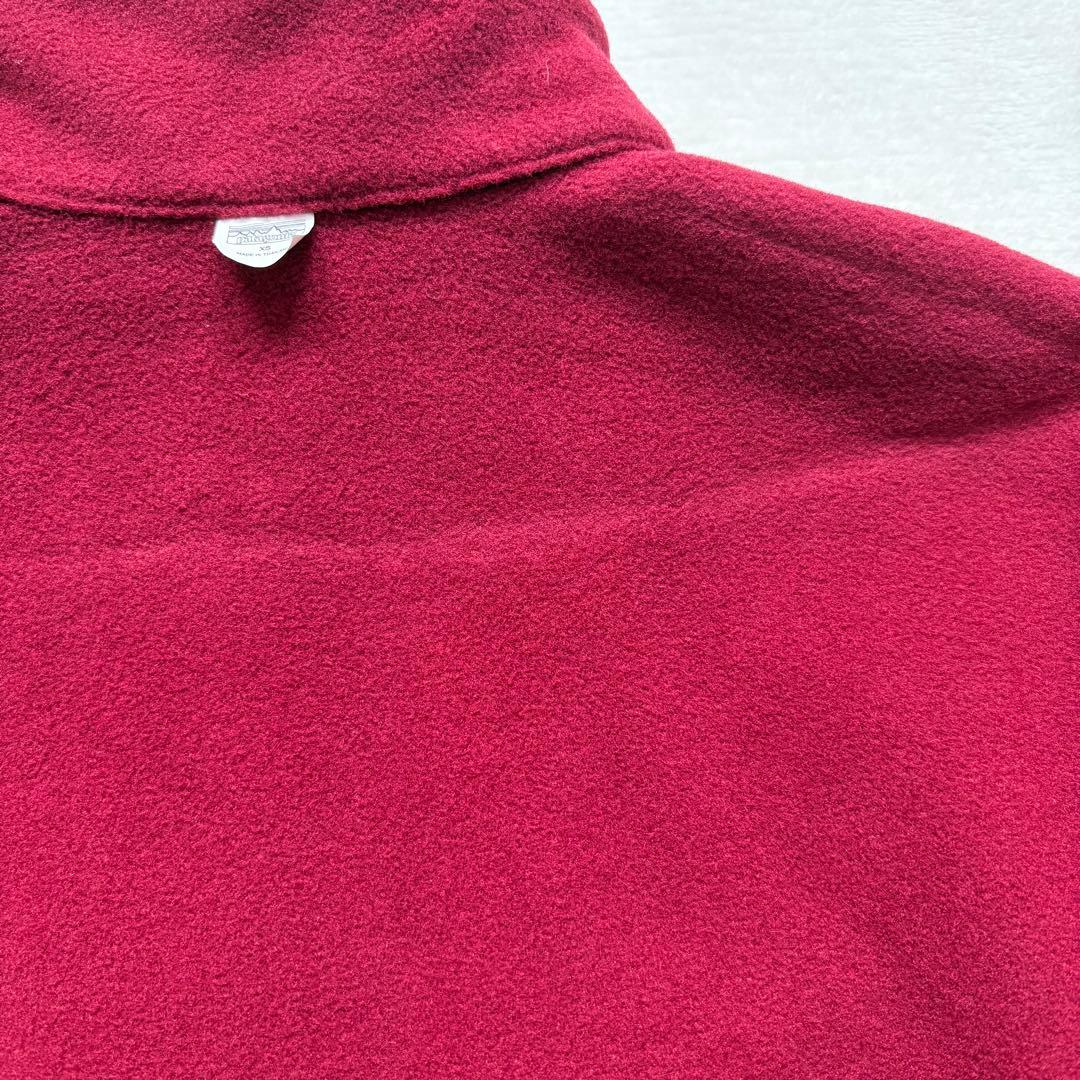 パタゴニア リバーシブルシェルドマイクロディニジャケット26215 紺/赤 XS