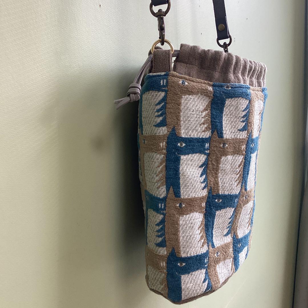 ミナペルホネンthoroughbred ポシェット　ハンドメイド