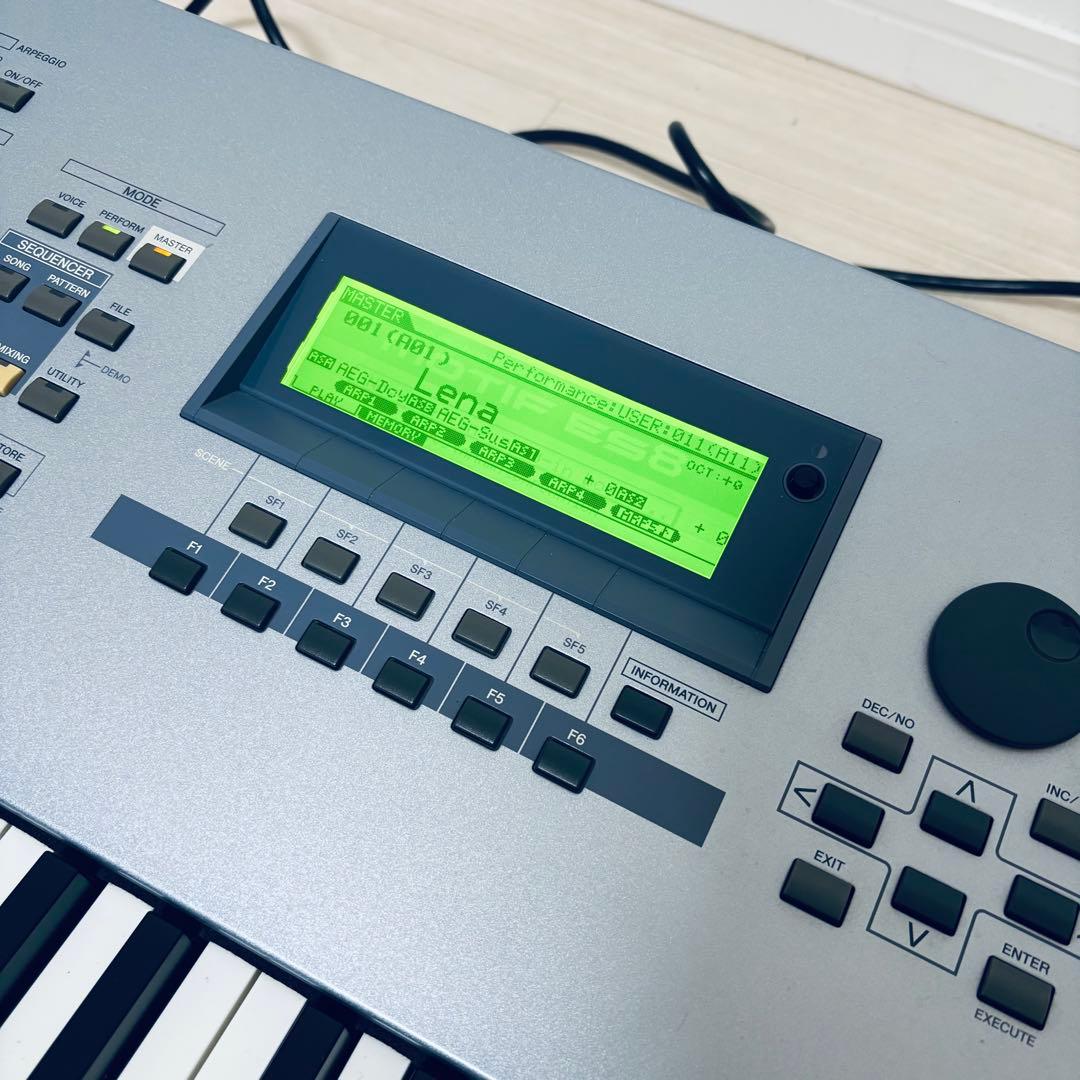 希少 美品 YAMAHA MOTIF ES8 88鍵 名機 動作良好