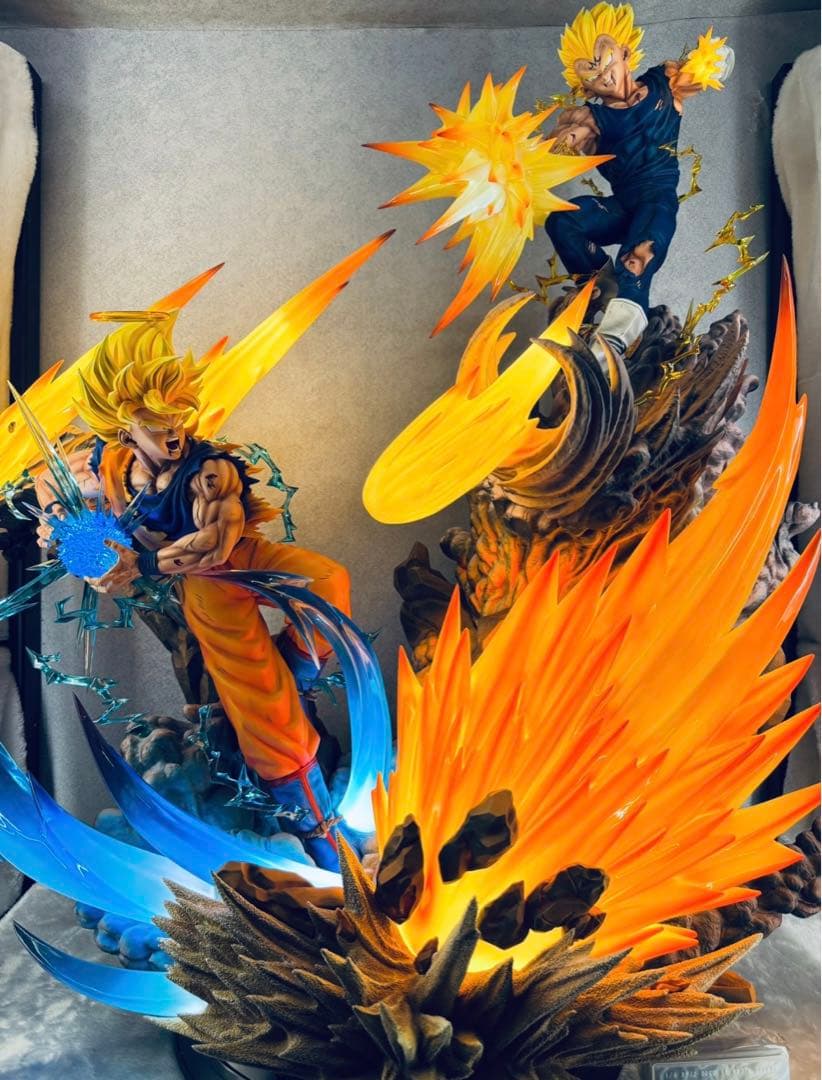 ドラゴンボール 孫悟空 ベジータ フィギュア ガレージキット