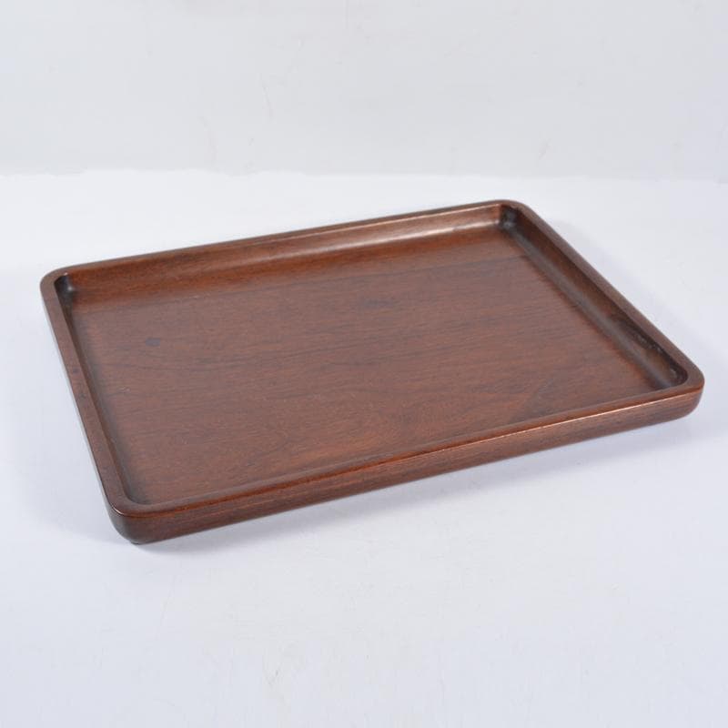 中国　唐木紫檀製　煎茶盆　香盆　V　R4671