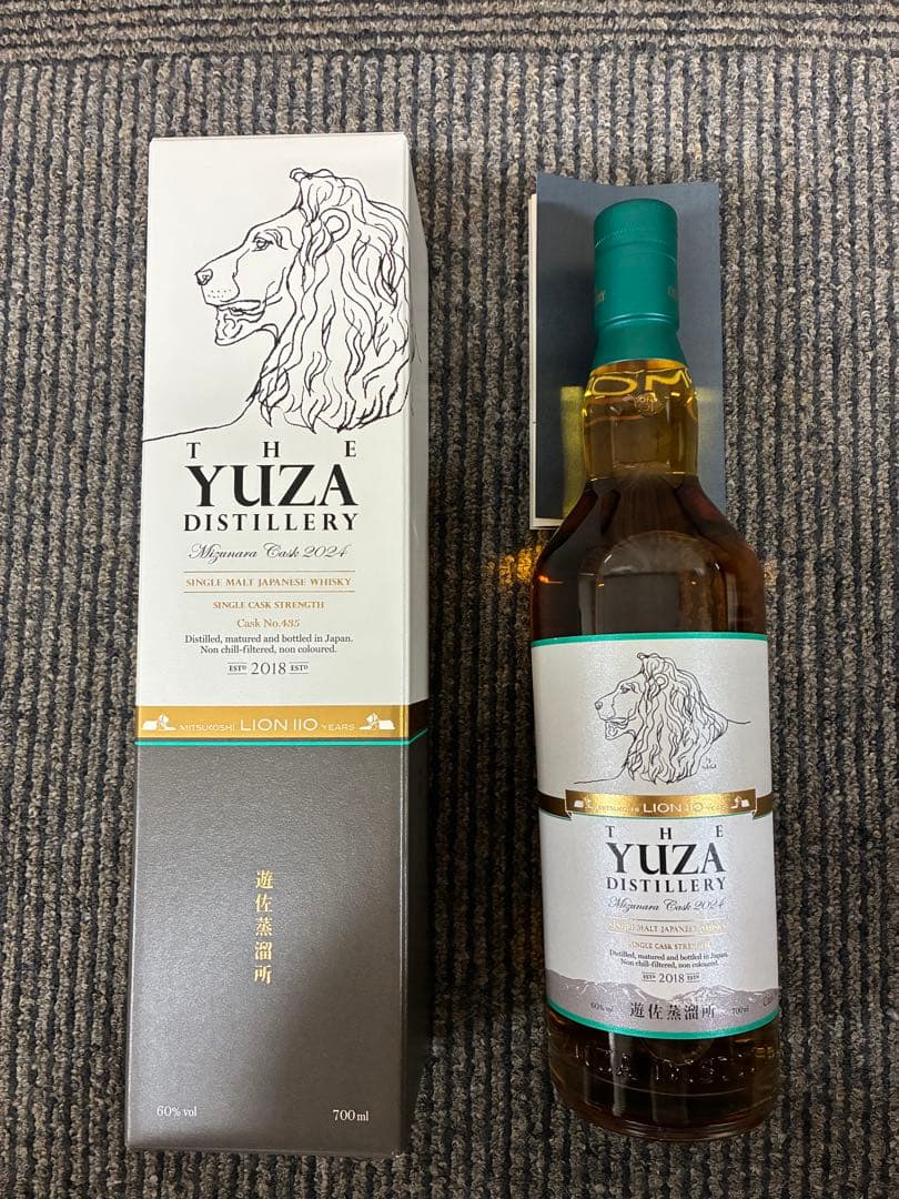 限定ウイスキー遊佐蒸留所2024年度《遊佐ミズナラカスク》700ml